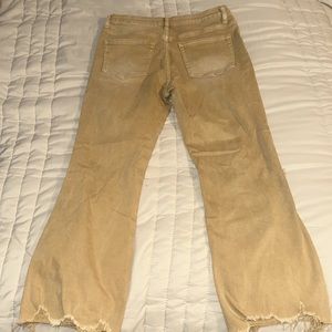 Vervet ankle distressed jeans